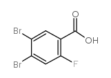 4,5-DIBROMO-2-FLUOROBENZOIC ACID