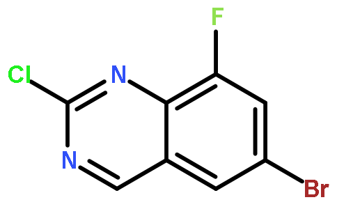 6-溴-2-氯-8-氟喹唑啉