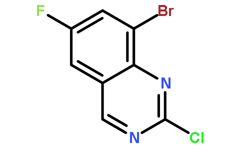 8-溴-2-氯-6-氟喹唑啉