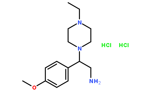 2-(4-Ethyl-piperazin-1-yl)-2-(4-methoxy-phenyl)-ethylamine dihydrochloride