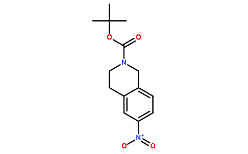 6-硝基-3,4-二氢-1H-异喹啉-2-羧酸叔丁酯