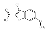 3-氯-6-甲氧基苯并[b]噻吩-2-羧酸