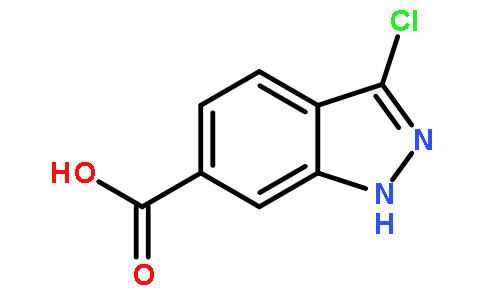 3-氯 1H-吲唑-6-羧酸