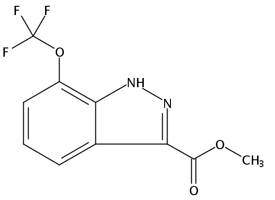 7-Trifluoromethoxy-1H-indazole-3-carboxylic acid methyl ester
