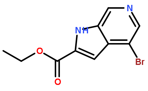 4-溴-1H-吡咯并[2,3-c]吡啶-2-羧酸乙酯