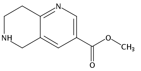 5,6,7,8-tetrahydro-1,6-Naphthyridine-3-carboxylic acid methyl ester