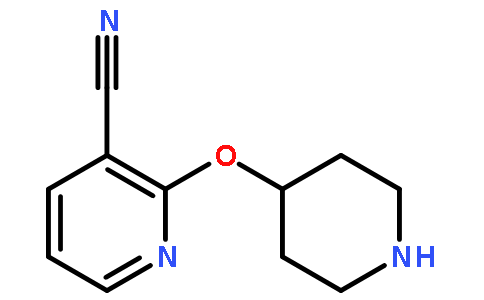 2-piperidin-4-yloxypyridine-3-carbonitrile