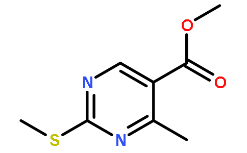 4-甲基-2-(甲基硫代)嘧啶-5-羧酸甲酯