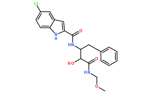 5-CHLORO-N-[(1S,2R)-2-HYDROXY-3-(METHOXYMETHYLAMINO)-3-OXO-1-(PHENYLMETHYL)PROPYL]-1H-INDOLE-2-CARBOXAMIDE