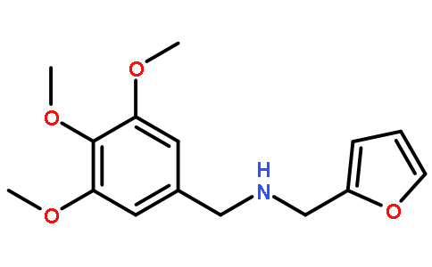 呋喃-2-甲基-(3,4,5-三甲氧基苄基)-胺