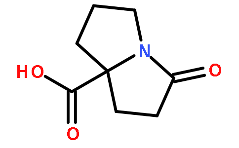 四氢-3-氧代-(9ci)-1H-吡咯里嗪-7a(5h)-羧酸