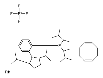 1,2-双[(2S,5S)-2,5-二异丙基膦烷基]苯(1,5-环辛二烯)四氟硼酸铑(I)