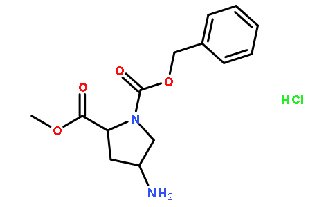 (2S,4S)-1-CBZ-4-氨基吡咯烷-2-羧酸甲酯盐酸盐
