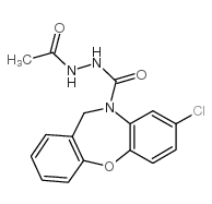 N'-acetyl-3-chloro-6H-benzo[b][1,4]benzoxazepine-5-carbohydrazide