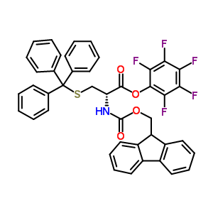 N-[芴甲氧羰基]-S-(三苯甲基)-D-半胱氨酸五氟苯基酯