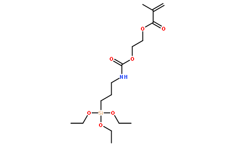 O-(甲基丙烯酰氧乙基)-N-(三乙氧基硅基丙基)氨基甲酸酯