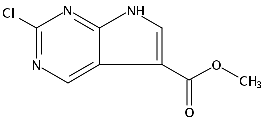 Methyl 2-chloro-7H-pyrrolo[2,3-d]pyrimidine-5-carboxylate