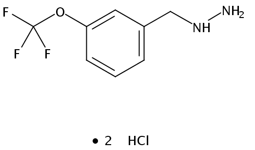 (3-(Trifluoromethoxy)benzyl)hydrazine dihydrochloride