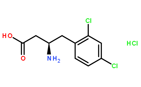 (βR)-β-氨基-2,4-二氯苯丁酸