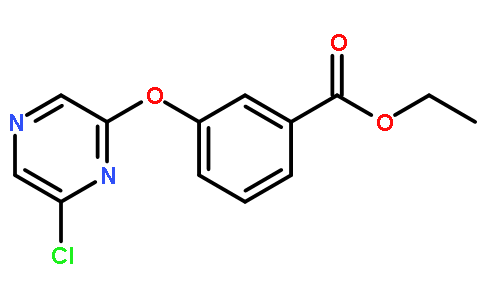 ethyl 3-(6-chloropyrazin-2-yl)oxybenzoate