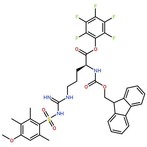 NAlpha- FMOC-Nω-(4-甲氧基-2,3,6-三甲基苯磺酰基)-L-精氨酸 五氟苯基酯