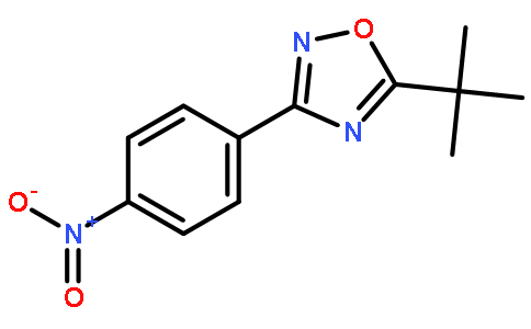 5-叔丁基 3-(4-硝基苯基)-1,2,4-噁二唑