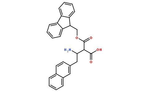 Fmoc-(R)-3-氨基-4-(2-萘基)丁酸