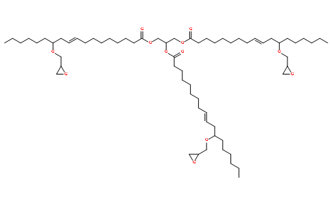 12-环氧甲氧基-9-十八烯酸甘油三酯聚合物