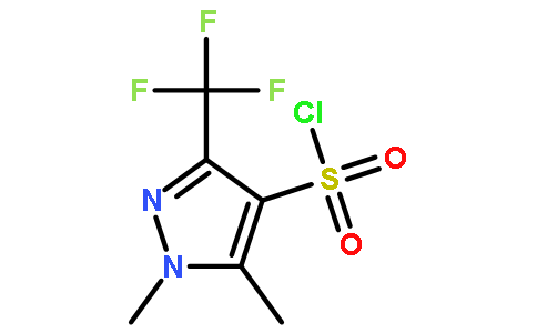 1，5-二甲基-3-（三氟甲基）-1H-吡唑-4-磺酰氯
