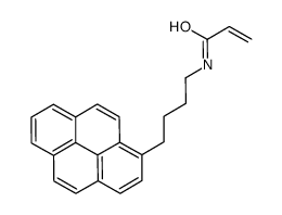 N-(4-pyren-1-ylbutyl)prop-2-enamide