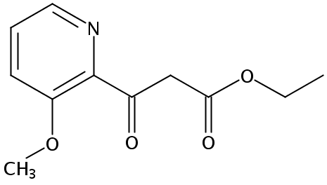 ethyl 3-(3-methoxypyridin-2-yl)-3-oxopropanoate