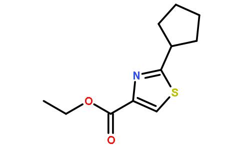 2-环戊基噻唑-4-羧酸乙酯