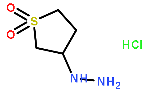 3-四氢化肼基 -1H-1l6-噻吩-1,1-二酮盐酸盐