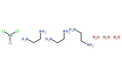 三（乙二胺）三氯化铑(III)三水合物