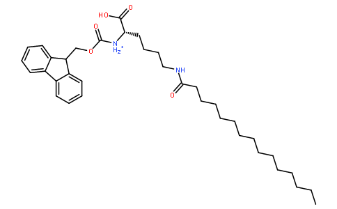 N2-[(9H-芴-9-基甲氧基)羰基]-N6-(1-氧代十六烷基)-L-赖氨酸