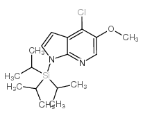 4-氯-5-甲氧基-1-[三(1-甲基乙基)甲硅烷基]-1H-吡咯并[2,3-b]吡啶