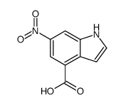 6-硝基 吲哚-4-羧酸