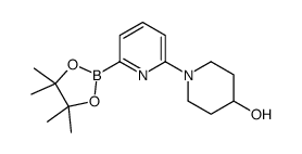1-[6-(4,4,5,5-tetramethyl-1,3,2-dioxaborolan-2-yl)pyridin-2-yl]piperidin-4-ol