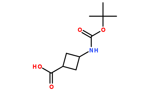 反式-3-(叔丁氧基羰基氨基)环丁烷羧酸