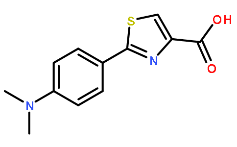 2-(4-(二甲基氨基)苯基)噻唑-4-羧酸