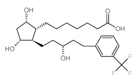 17-trifluoromethylphenyl-13,14-dihydro trinor Prostaglandin F1.α.