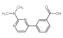 3-[2-(dimethylamino)pyrimidin-4-yl]benzoic acid