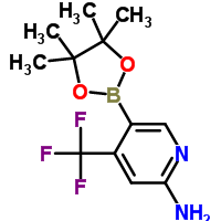 2-氨基-4-三氟甲基-5-吡啶硼酸哪醇酯