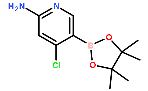 2-氨基-4-氯吡啶-5-硼酸频那醇酯