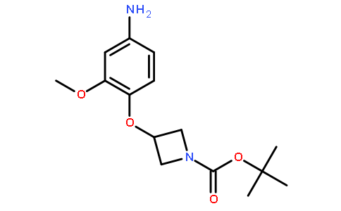 3-(4-氨基-2-甲氧基苯氧基)氮杂丁烷-1-羧酸叔丁酯