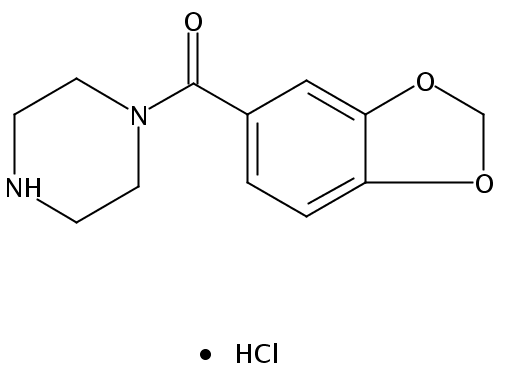 Benzo[d][1,3]dioxol-5-yl(piperazin-1-yl)methanone hydrochloride