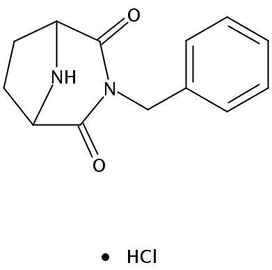 3-Benzyl-3,8-diazabicyclo[3.2.1]octane-2,4-dione hydrochloride