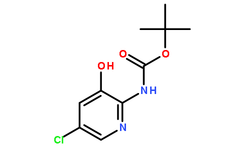 2-BOC-氨基-3-羟基-5-氯吡啶
