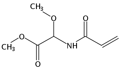 甲基2-丙烯酰胺基-2-甲氧基乙酸酯