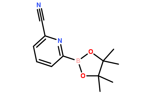 6-(4,4,5,5-四甲基-1,3,2-二噁硼烷-2-基)-2-吡啶甲腈